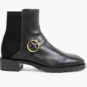 STUART WEITZMAN NWB Women’s Luxering Black Ankle Boots 6.5